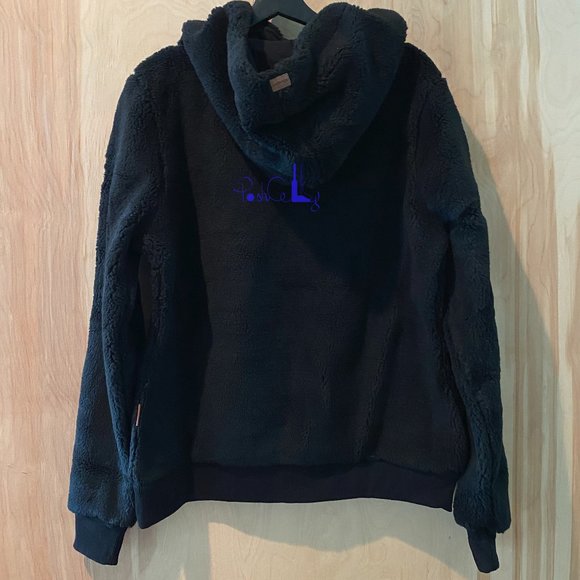 NWT Wanakome Mara Black Sherpa Hoodie - Picture 2 of 7